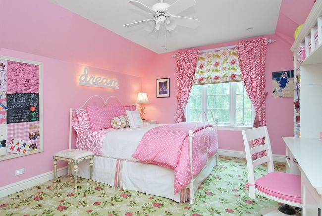 Pink And Purple Kids Room
 DIY Bedroom Ideas For Girls Boys Furniture
