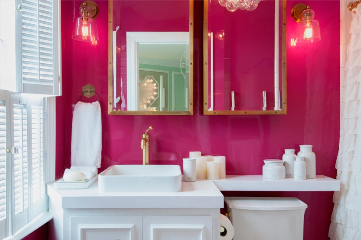 Pink Bathroom Decor
 15 Pink Bathroom Designs Decorating Ideas