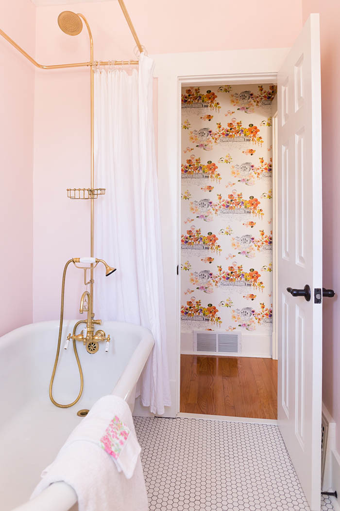 Pink Bathroom Decor
 Before & After All Hail The Pink Bathroom – Design Sponge