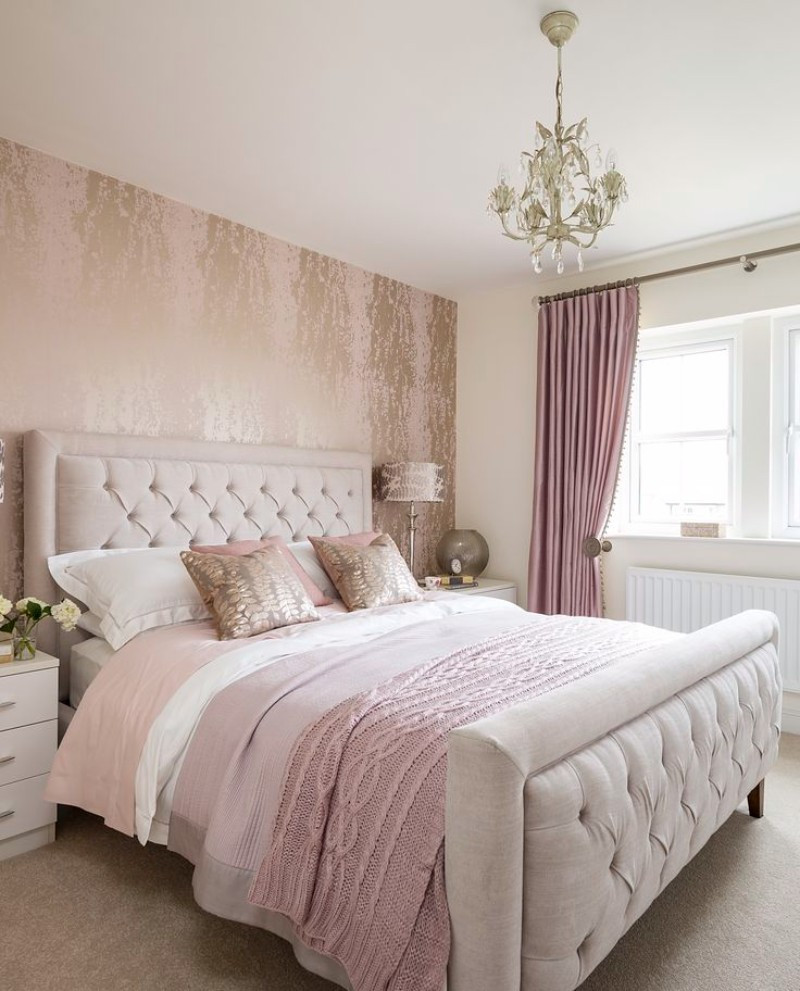 Pink Bedroom Decor
 Bedroom Inspiration 10 Charming Bedrooms in Millennial