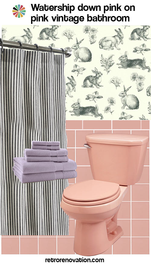 Pink Tile Bathroom Decorating Ideas
 13 ideas to decorate an all pink tile bathroom Retro