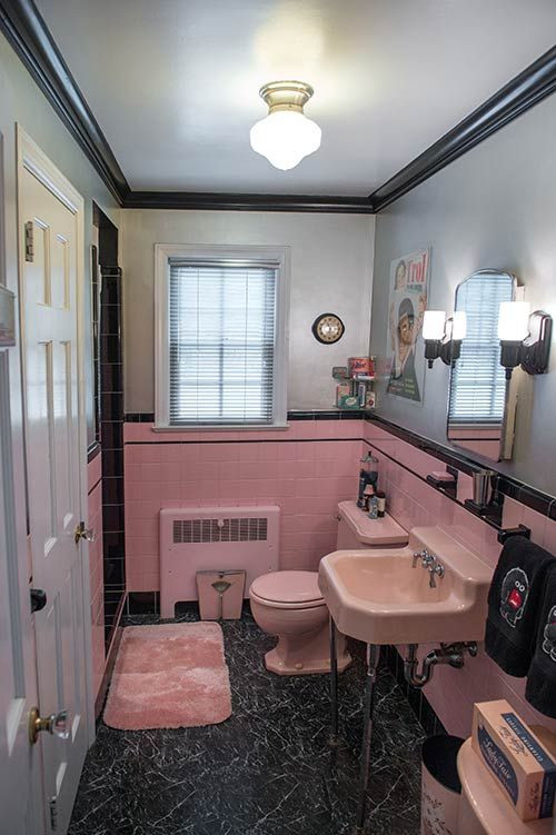 Pink Tile Bathroom Decorating Ideas
 36 retro pink bathroom tile ideas and pictures 2019