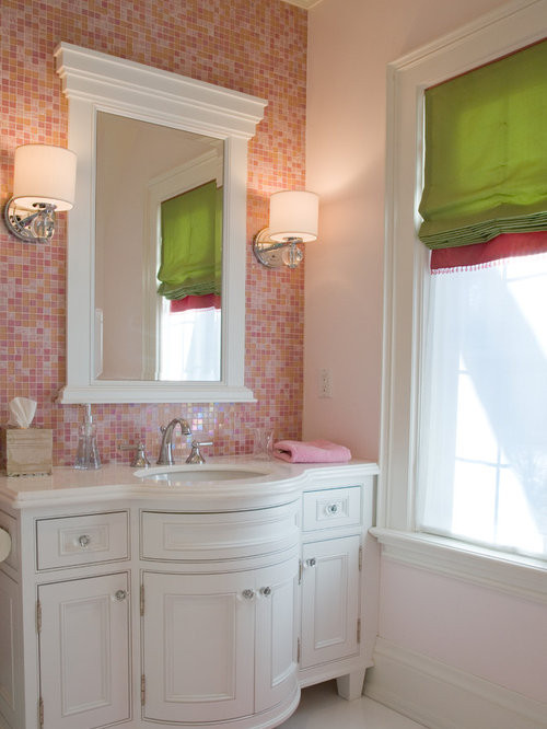 Pink Tile Bathroom Decorating Ideas
 Pink Tile Bathroom Ideas Remodel and Decor