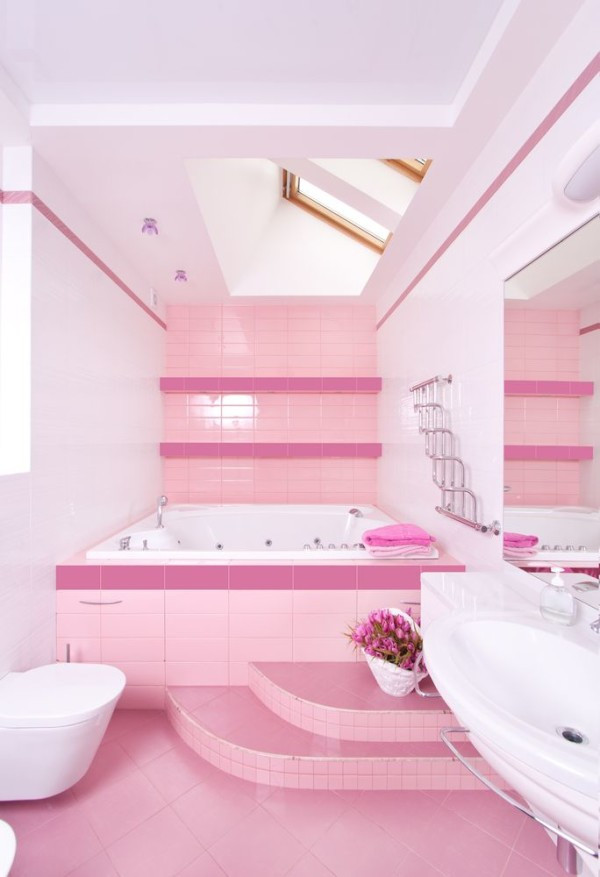 Pink Tile Bathroom Decorating Ideas
 Cute Bathroom Ideas for Pleasant Bath Experiences – HomesFeed
