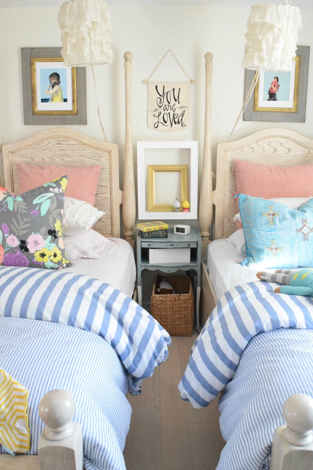 Pinterest Girls Bedroom
 Summer Home Decor Ideas Our Summer Tour 2017 Nesting