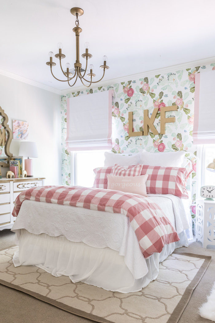 Pinterest Girls Bedroom
 Top 10 Prettiest Wallpaper Rooms Seeking Lavendar Lane