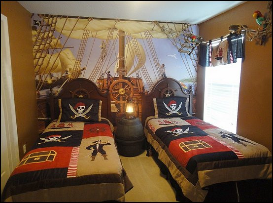 Pirate Bedroom Decor
 Decorating theme bedrooms Maries Manor pirate bedroom