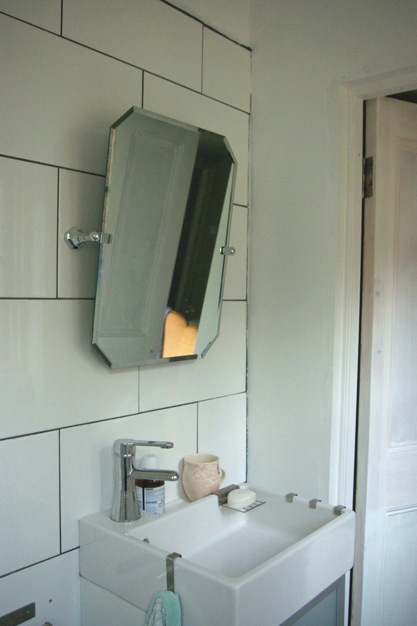 Pivoting Mirror Bathroom
 Contemporary Bathroom Pivot Mirror Layout Home Sweet