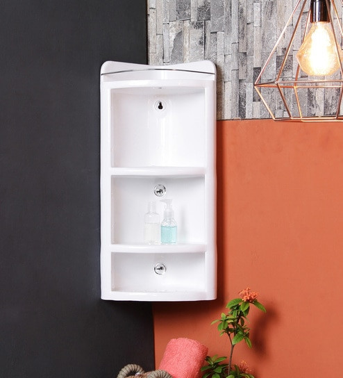 Plastic Bathroom Cabinet
 Buy White Plastic Bathroom Cabinet by JJ Sanitaryware