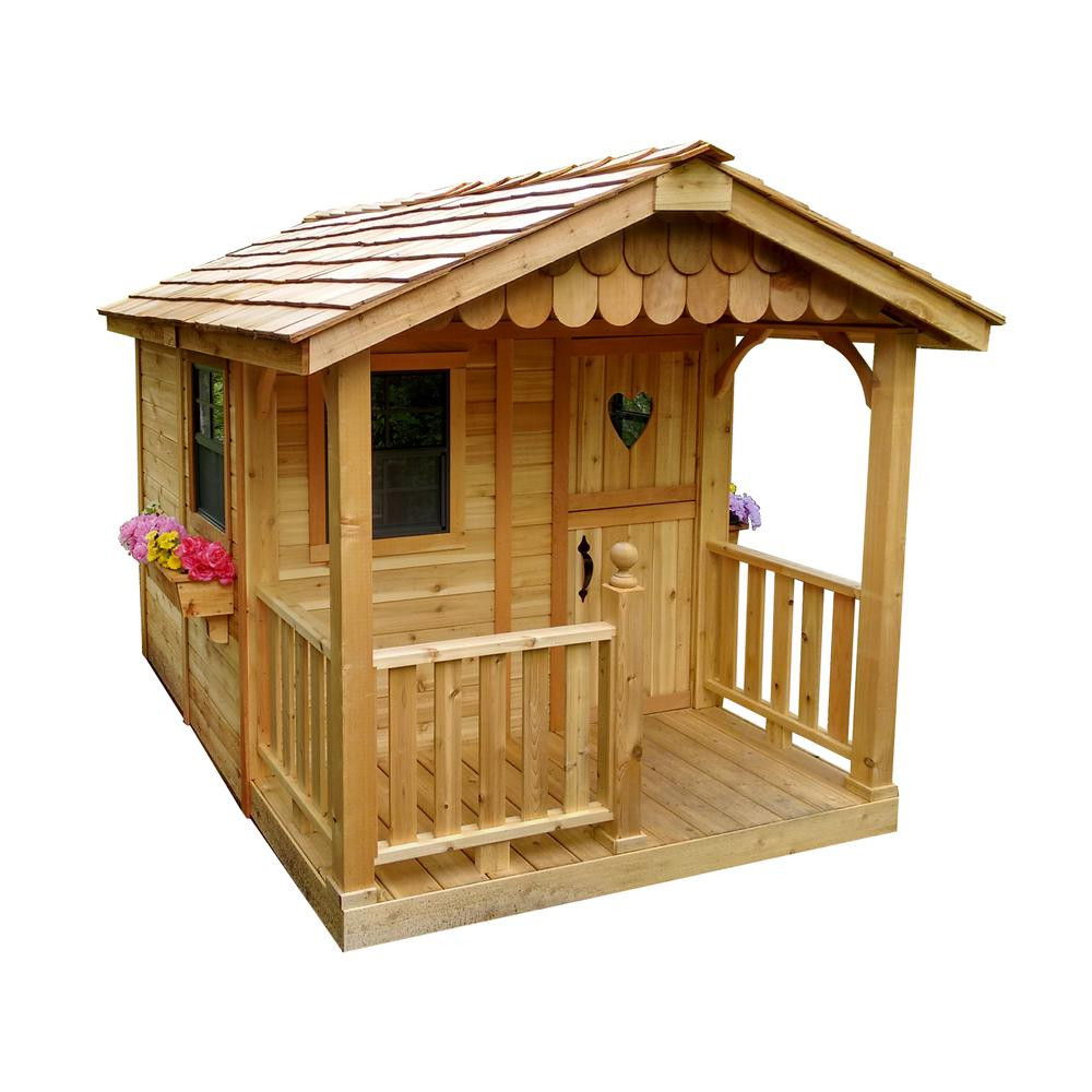 Play House for Kids Outdoor Best Of Outdoor Living today 6 Ft X 9 Ft Sunflower Playhouse