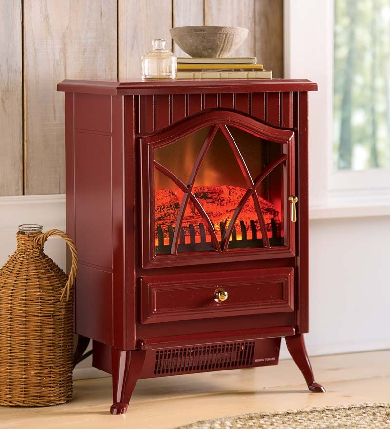 Plow And Hearth Electric Fireplace
 pact Electric Stove