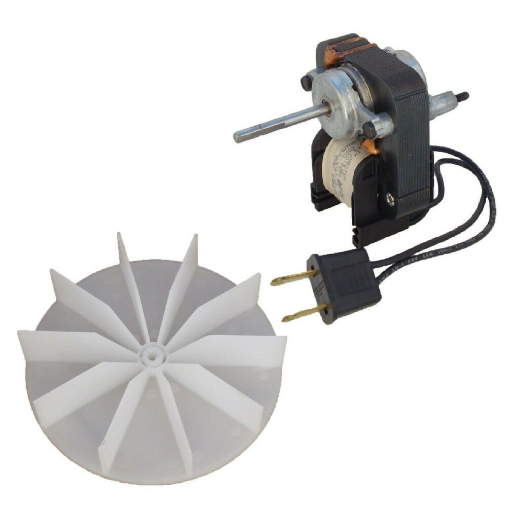 Plug In Bathroom Exhaust Fans
 Electric Fan Motor Kit w Blower Wheel 3 16 Shaft 120V