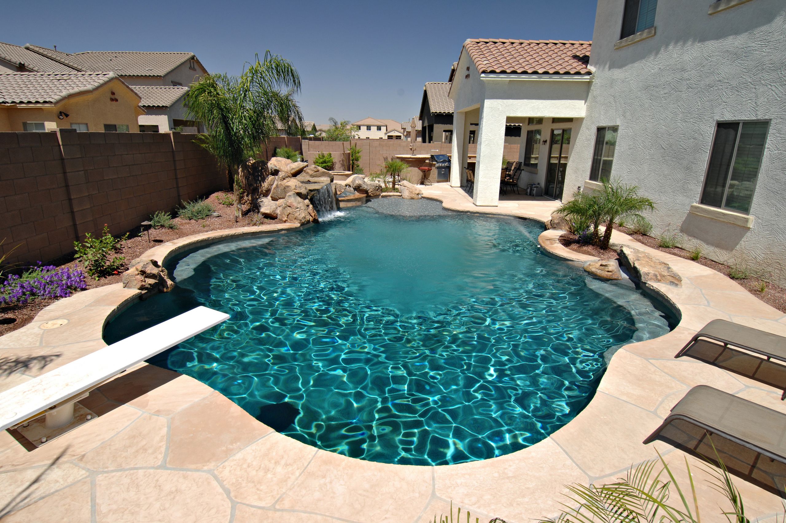Pool Landscape Designs
 Backyard Landscaping Ideas Swimming Pool Design