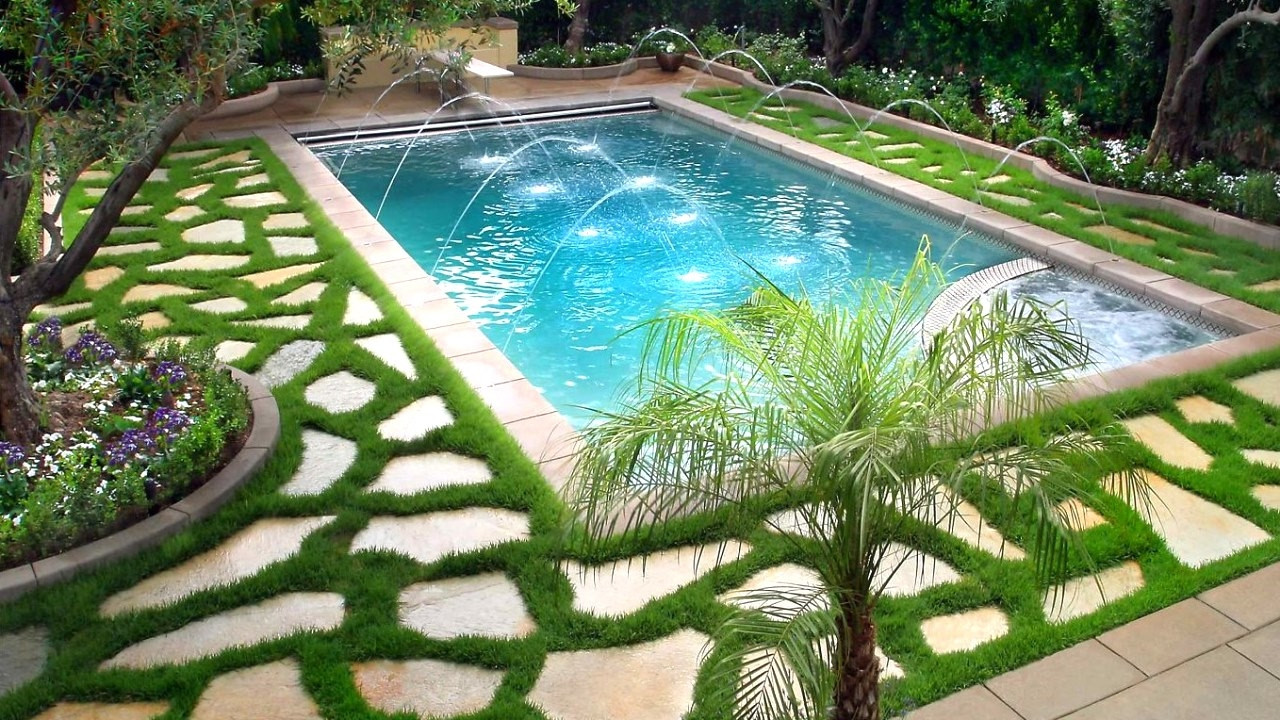 Pool Landscapes Designs
 30 Swimming Pools Best Landscaping Ideas