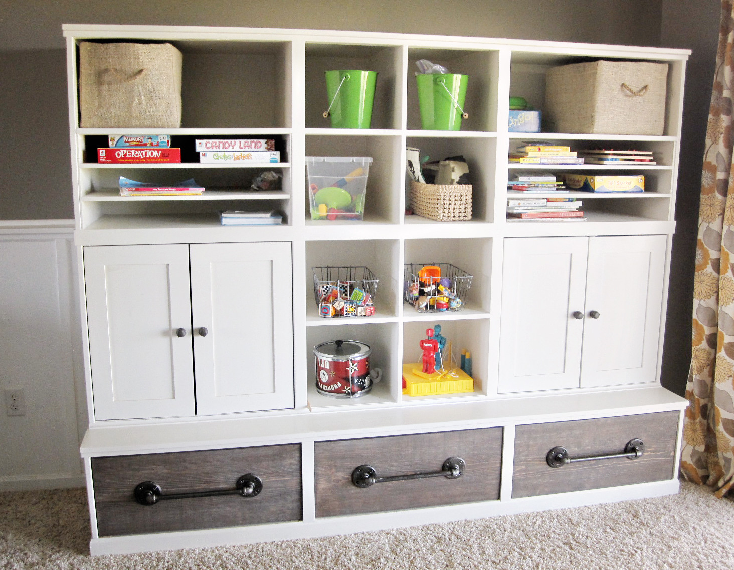 Pottery Barn Kids Storage Awesome Triple Cubby Storage Base Inspired by Pottery Barn Kids