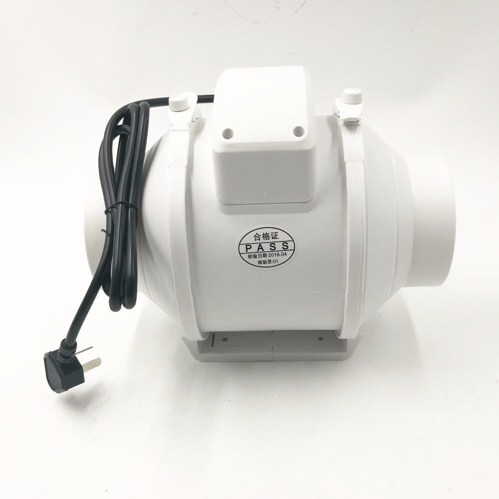 Powerful Bathroom Exhaust Fan
 Oblique Flow Increase Pressure Pipe Fan 100MM Mute