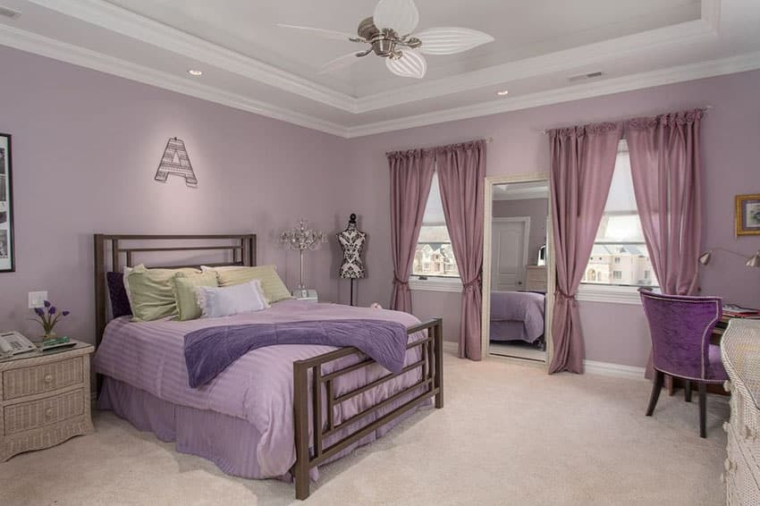 Purple Girls Bedroom
 25 Gorgeous Purple Bedroom Ideas Designing Idea
