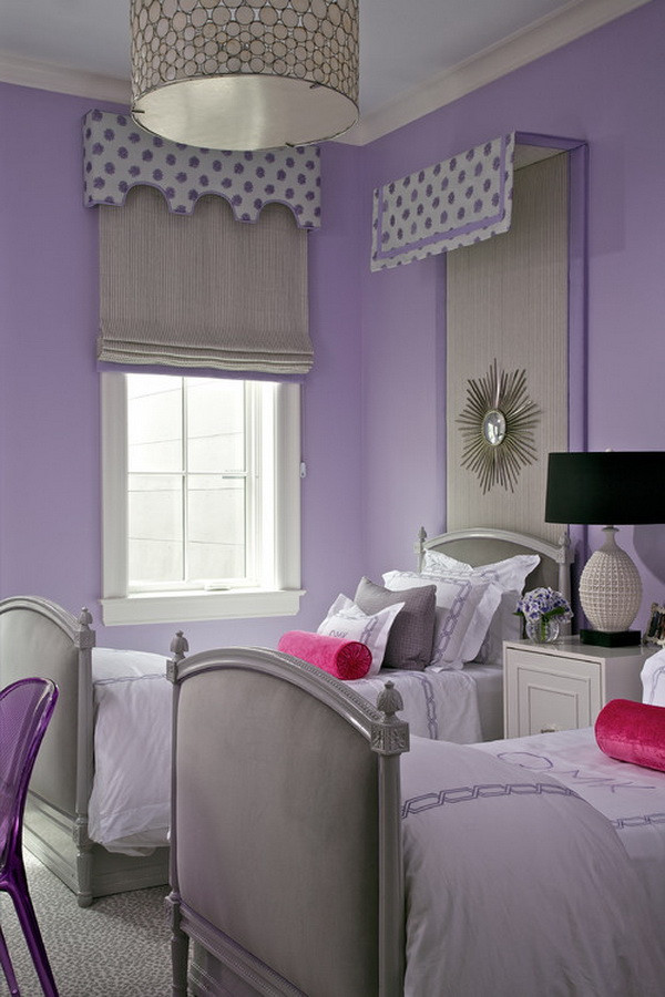 Purple Girls Bedroom
 50 Cool Teenage Girl Bedroom Ideas of Design Hative