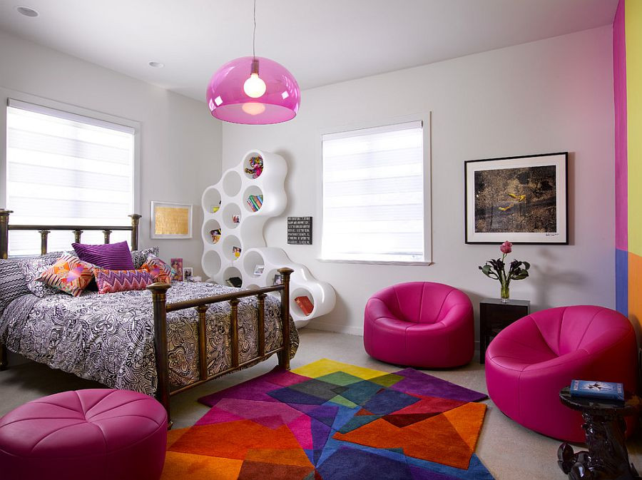Purple Girls Bedroom
 30 Trendy Ways to Add Color to the Contemporary Kids’ Bedroom