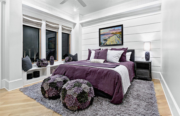 Purple Master Bedroom
 20 Master Bedrooms with Purple Accents