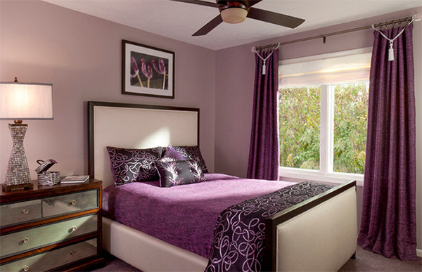 Purple Master Bedroom
 20 Master Bedrooms with Purple Accents