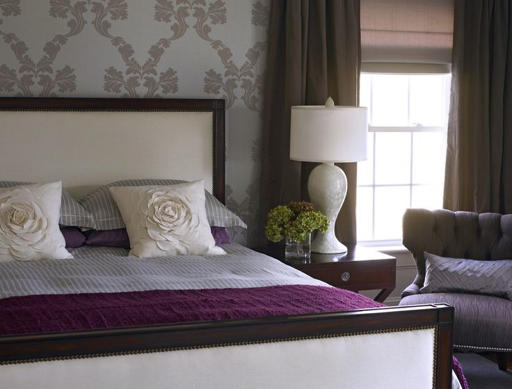 Purple Master Bedroom
 165 best My bedroom redo images on Pinterest