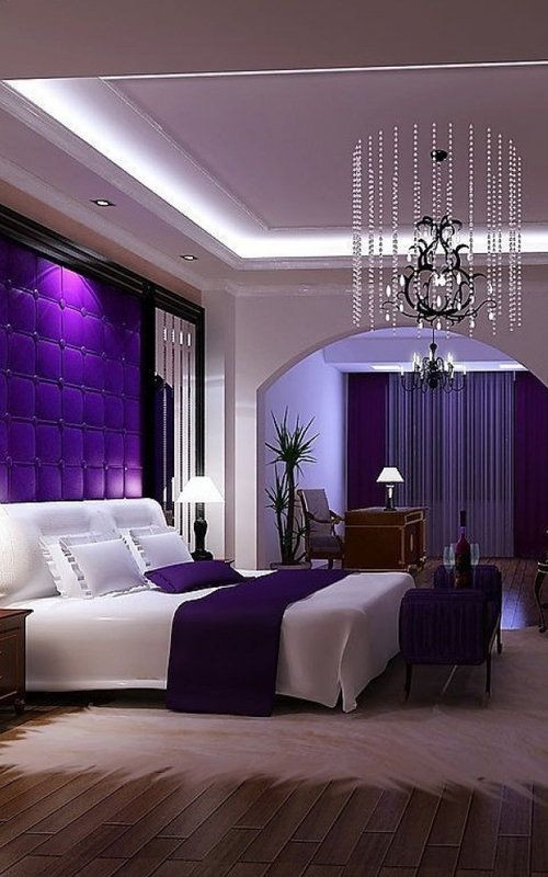 Purple Master Bedroom
 Best 25 Purple bedroom design ideas on Pinterest