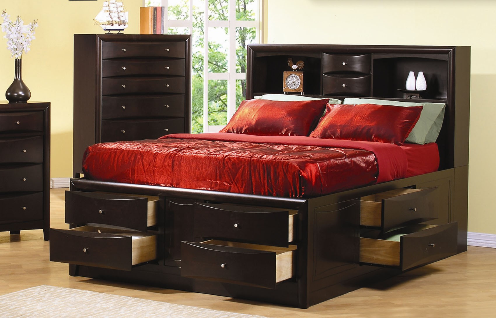 Queen Bedroom Sets With Storage
 Queen Storage Bed Plans