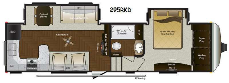 Rear Kitchen Rv Floor Plans
 5th wheel floor plans with rear kitchen Google Search
