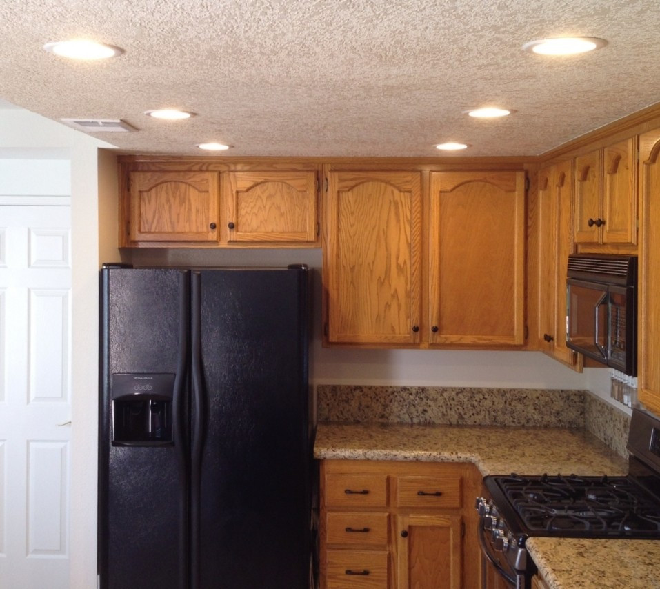 Recessed Lighting Kitchen
 How to Update Old Kitchen Lights RecessedLighting