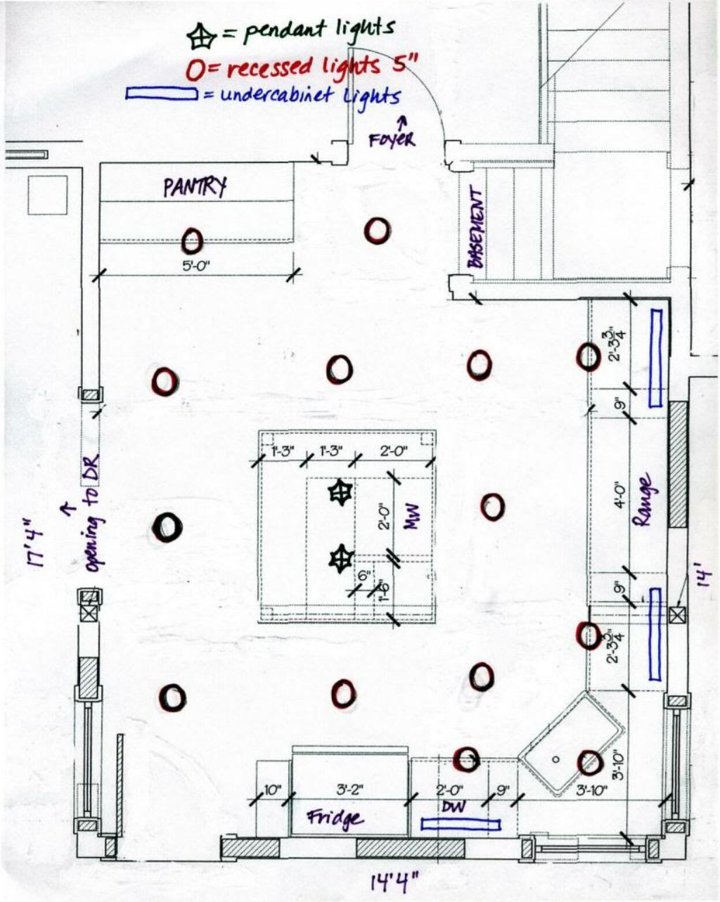 Recessed Lighting Layout Kitchen
 recessed lighting layout diagram