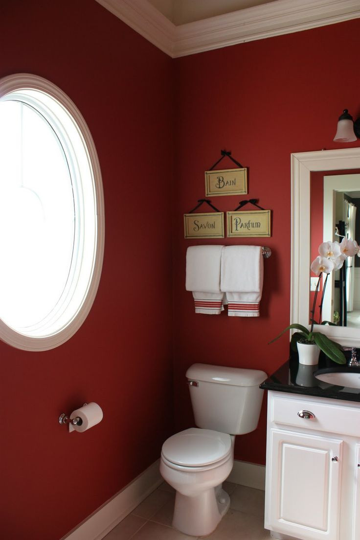 Red And Brown Bathroom Decor
 21 Red Bathroom Design Ideas To Try