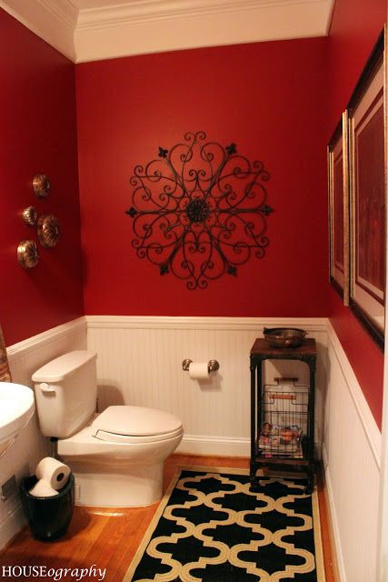 Red And Brown Bathroom Decor
 10 Vibrant Red Bathrooms to Make Your Decor Dazzle