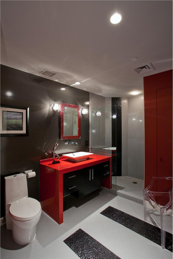 Red Bathroom Decor
 Top Bathroom Colour Ideas Kaodim
