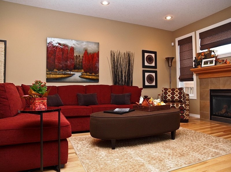 Red Couch Living Room Ideas
 Red Living Rooms Design Ideas Decorations s