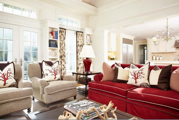 Red Couch Living Room Ideas
 22 Beautiful Red Sofas in the Living Room
