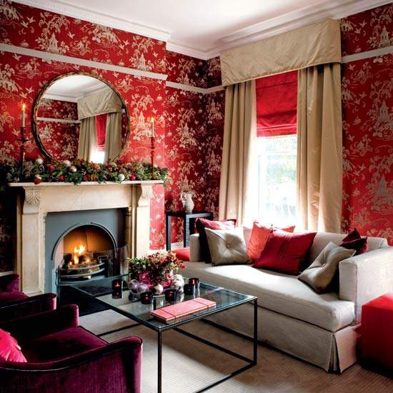 Red Living Room Decoration
 51 Red Living Room Ideas