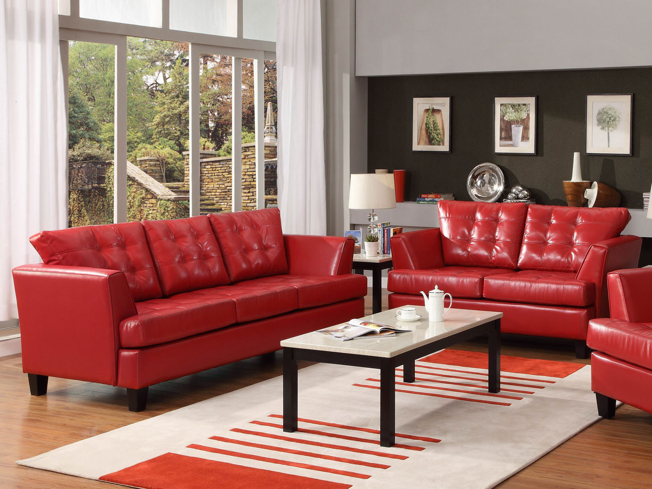 Red Living Room Decoration
 Red Living Room Ideas to Decorate Modern Living Room Sets