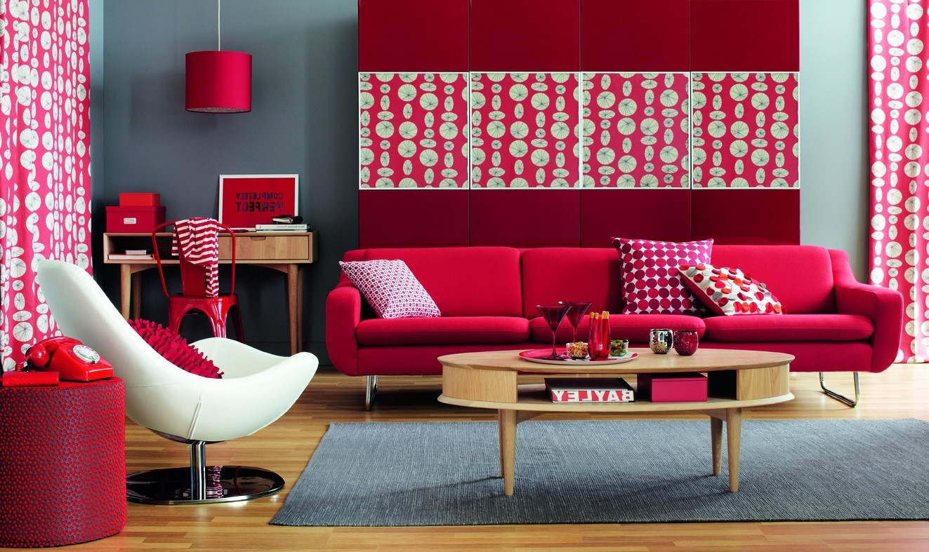 Red Living Room Decoration
 Red Living Room Ideas to Decorate Modern Living Room Sets