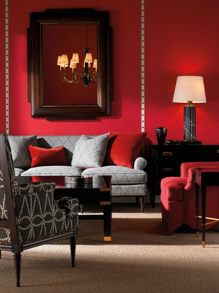 Red Walls Living Room
 Red Living Rooms Design Ideas Decorations s