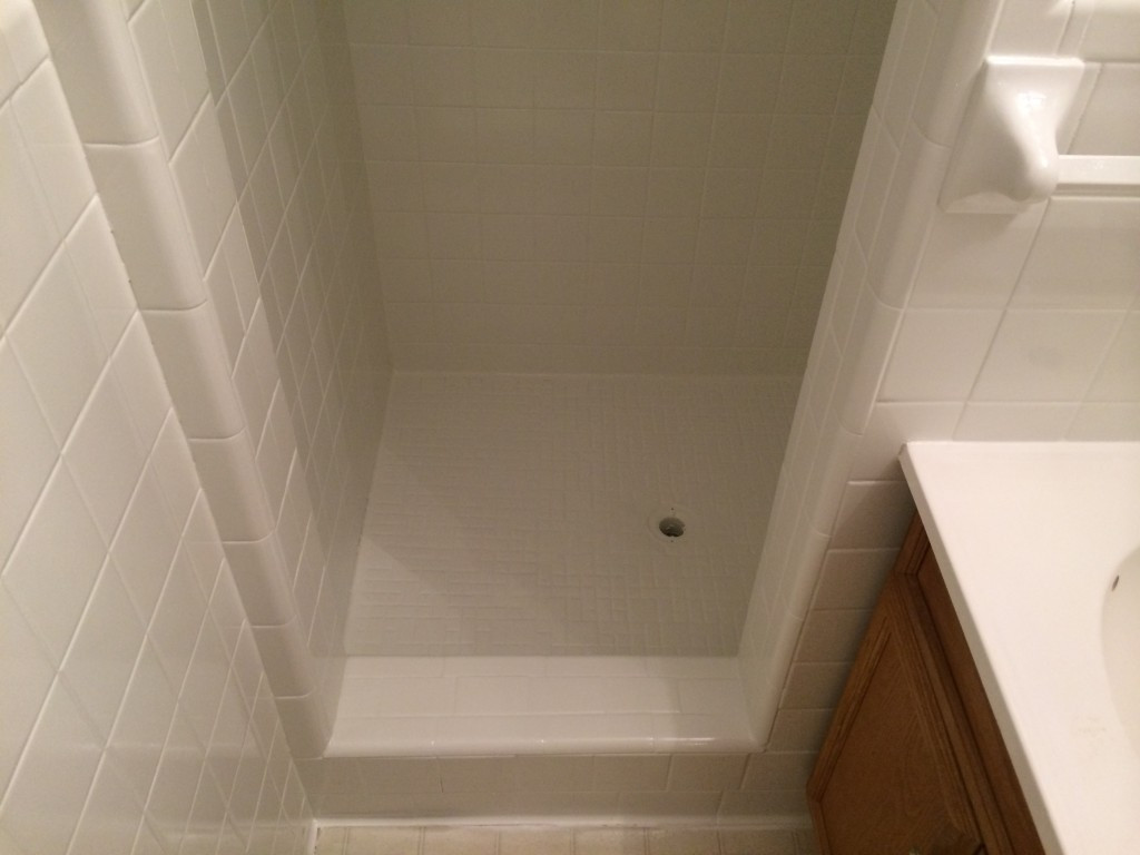 Repainting Bathroom Tiles
 Tile Shower Refinishing and Reglazing