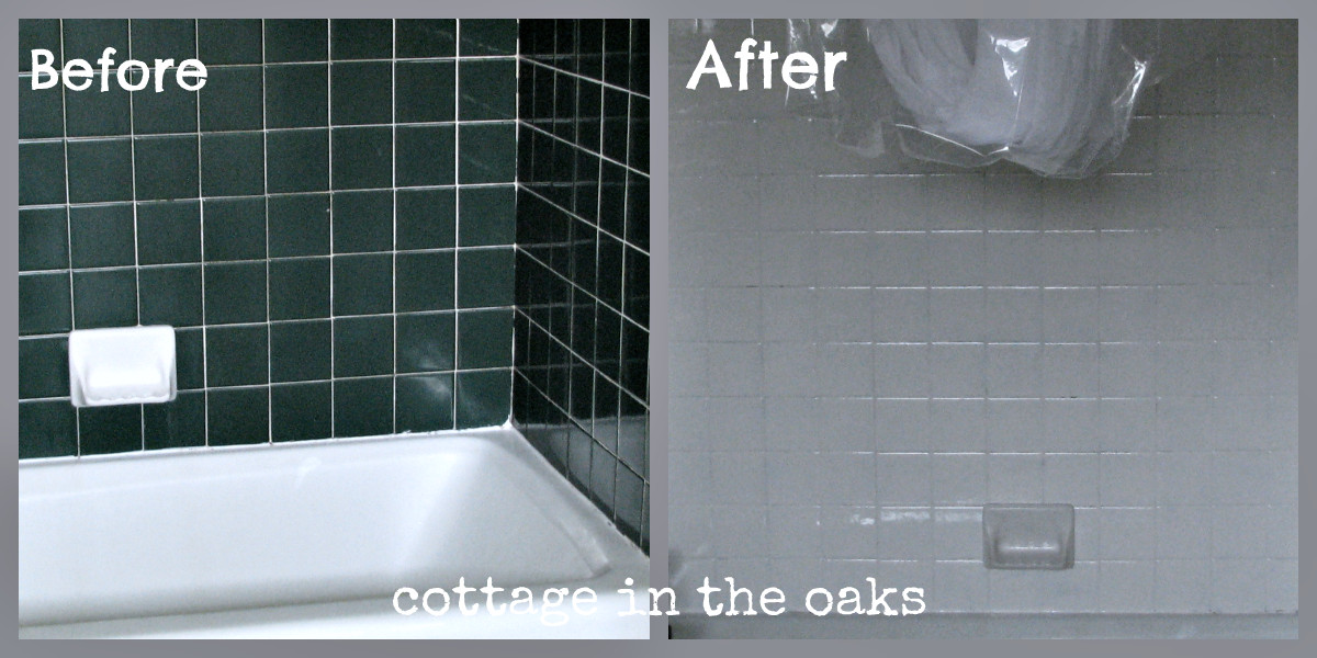 Repainting Bathroom Tiles
 Refinishing Tile Our Miracle Method Cottage Bath