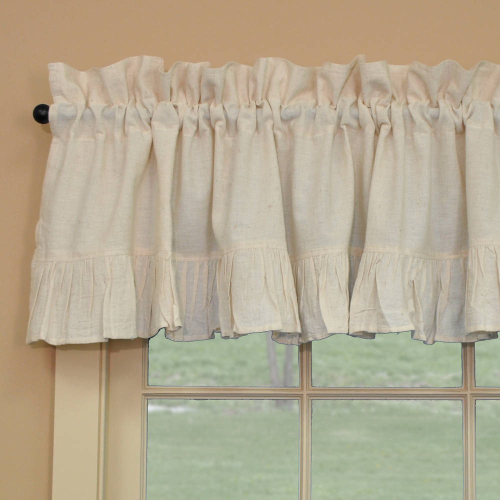 Ruffled Kitchen Curtains
 Country Ruffled Curtains for Your Classic Bedrooms
