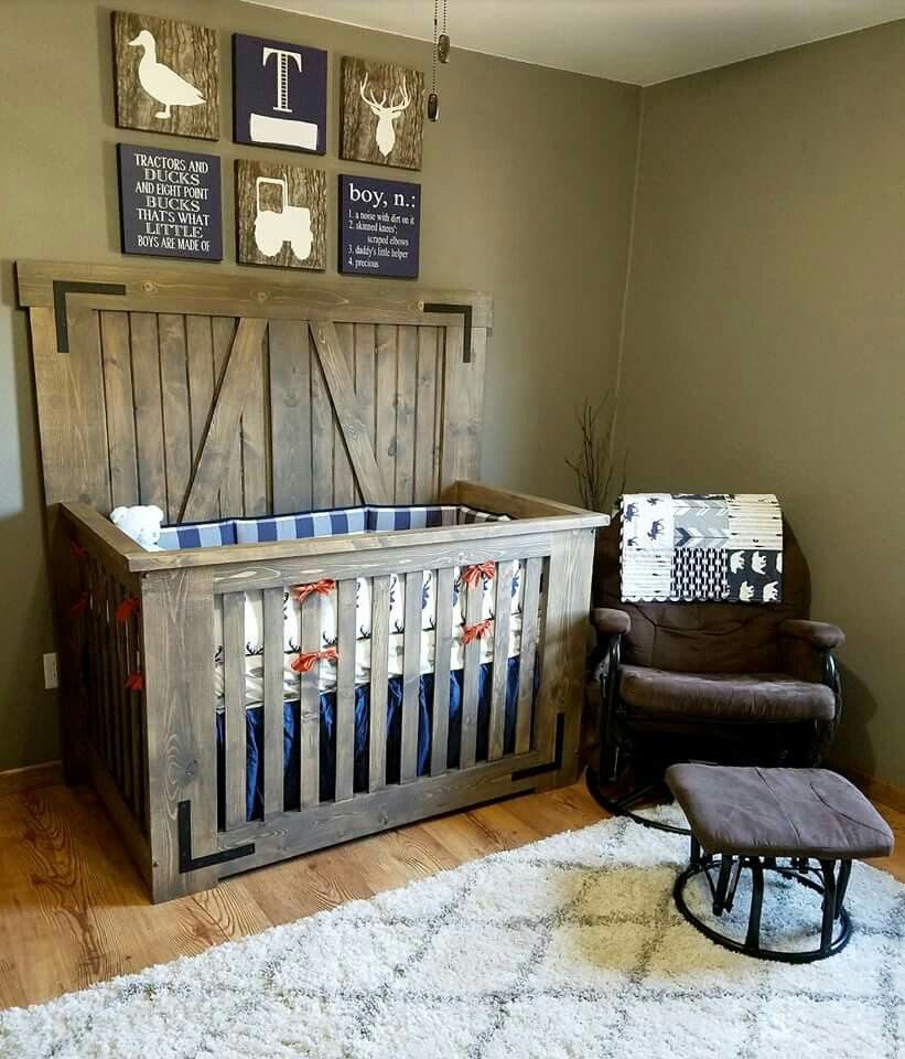 Rustic Baby Room Decor
 Baby room Rustic western decor Tap the link now to find