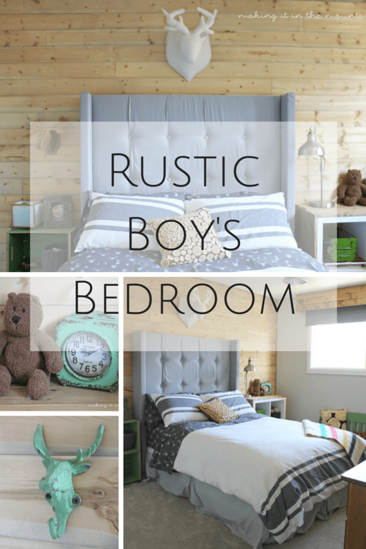 Rustic Bedroom Ideas Diy
 How to Install your own DIY Plank Wall Our Version of
