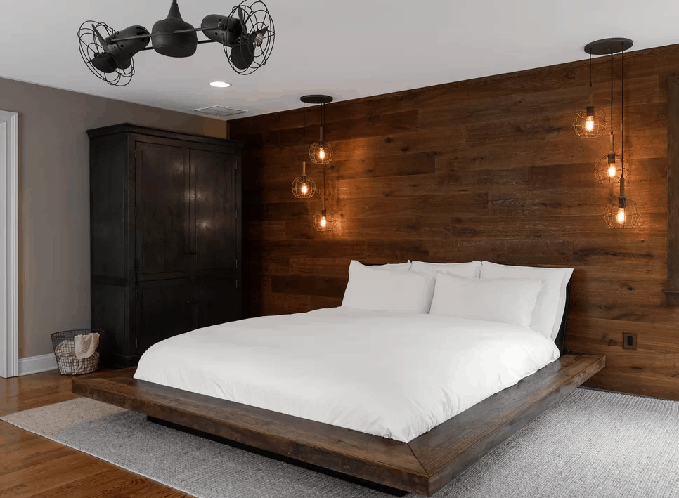 Rustic Bedroom Lighting
 30 Rustic Style Bedroom Ideas for 2019