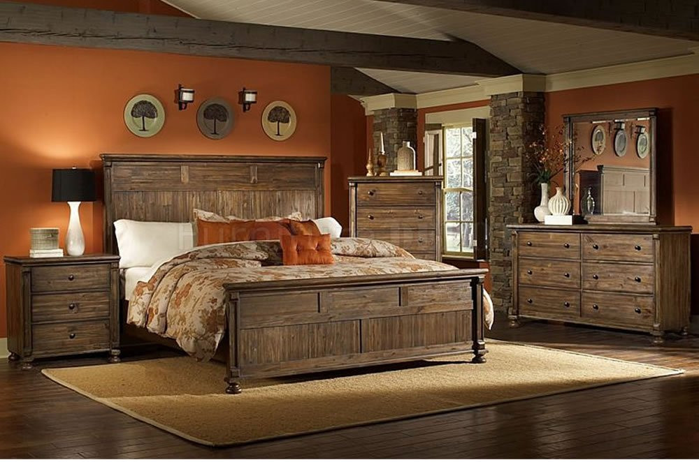 Rustic Bedroom Sets
 35 Rustic Bedroom Design For Your Home – The WoW Style