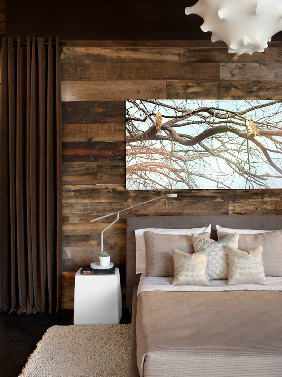 Rustic Bedroom Wall Decor
 Awesome Bedroom Accent Wall Color and Decorating Ideas