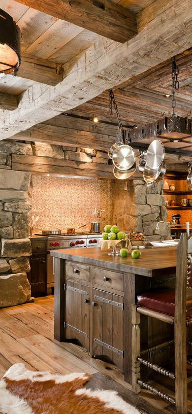 Rustic Cottage Kitchen
 40 Rustic Kitchen Designs to Bring Country Life DesignBump