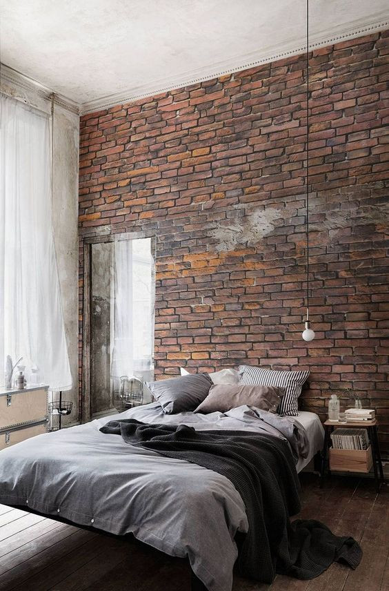 Rustic Industrial Bedroom
 25 Elegant Modern Industrial Bedroom Ideas with Cozy Vibe
